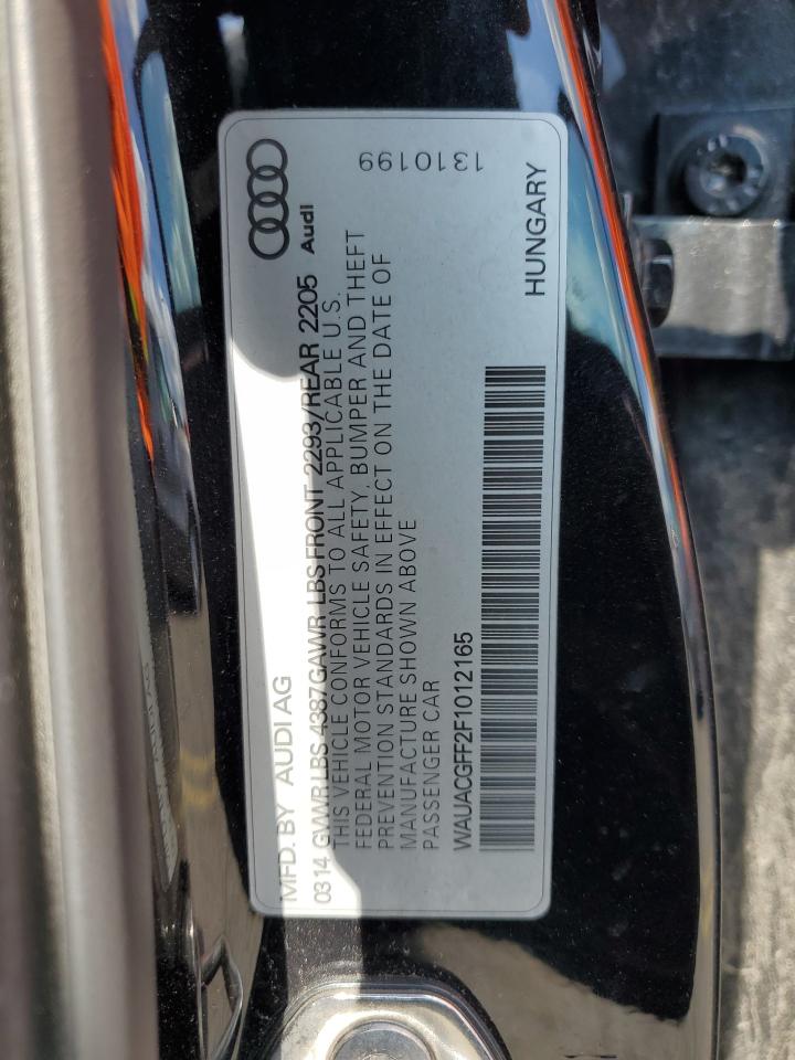 2015 Audi A3 Premium VIN: WAUACGFF2F1012165 Lot: 64447684