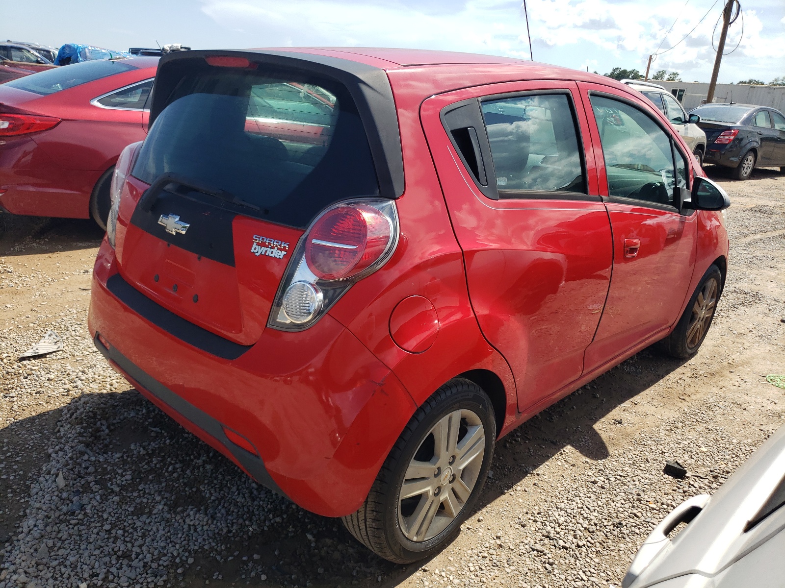 2014 Chevrolet Spark Ls vin: KL8CB6S99EC527989