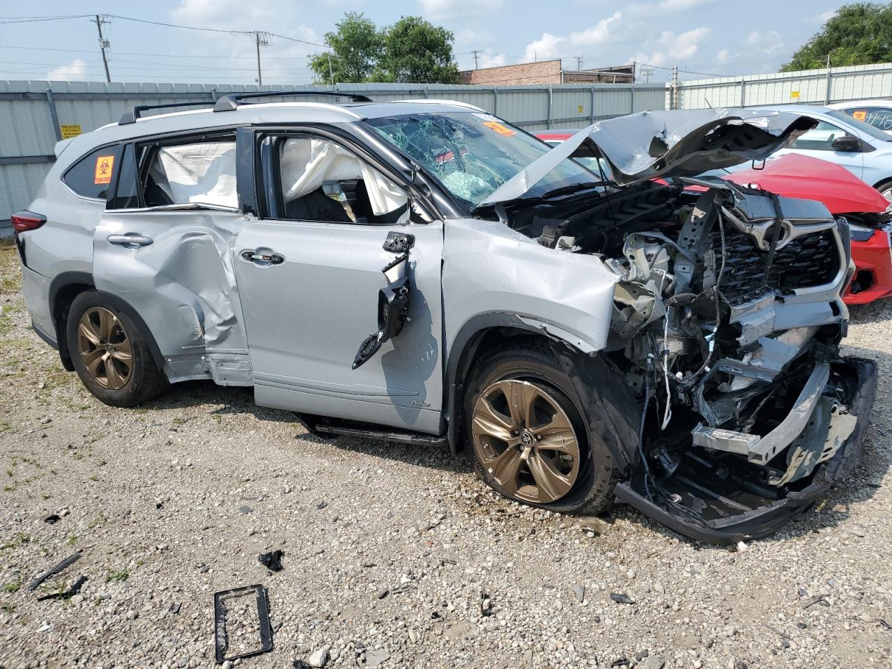 2022 Toyota Highlander Hybrid Xle VIN: 5TDABRCH1NS540269 Lot: 62929924