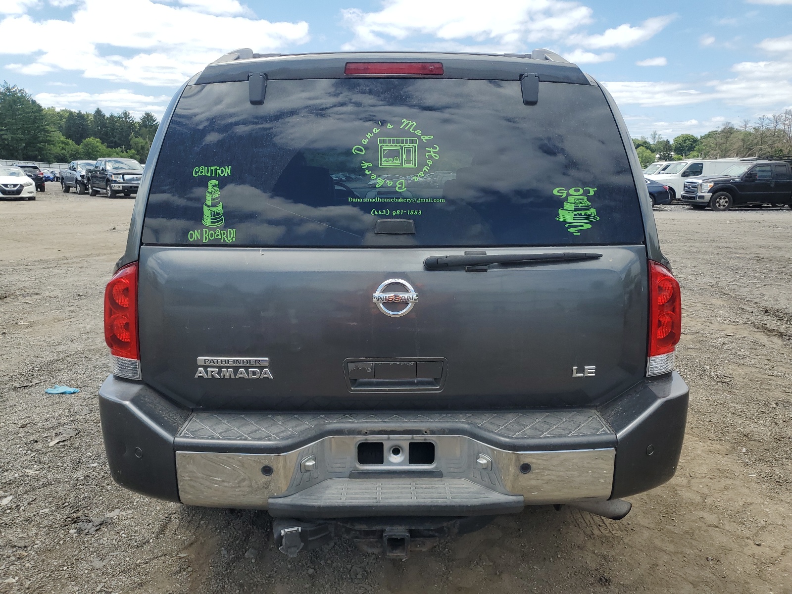 5N1AA08B64N711021 2004 Nissan Armada Se