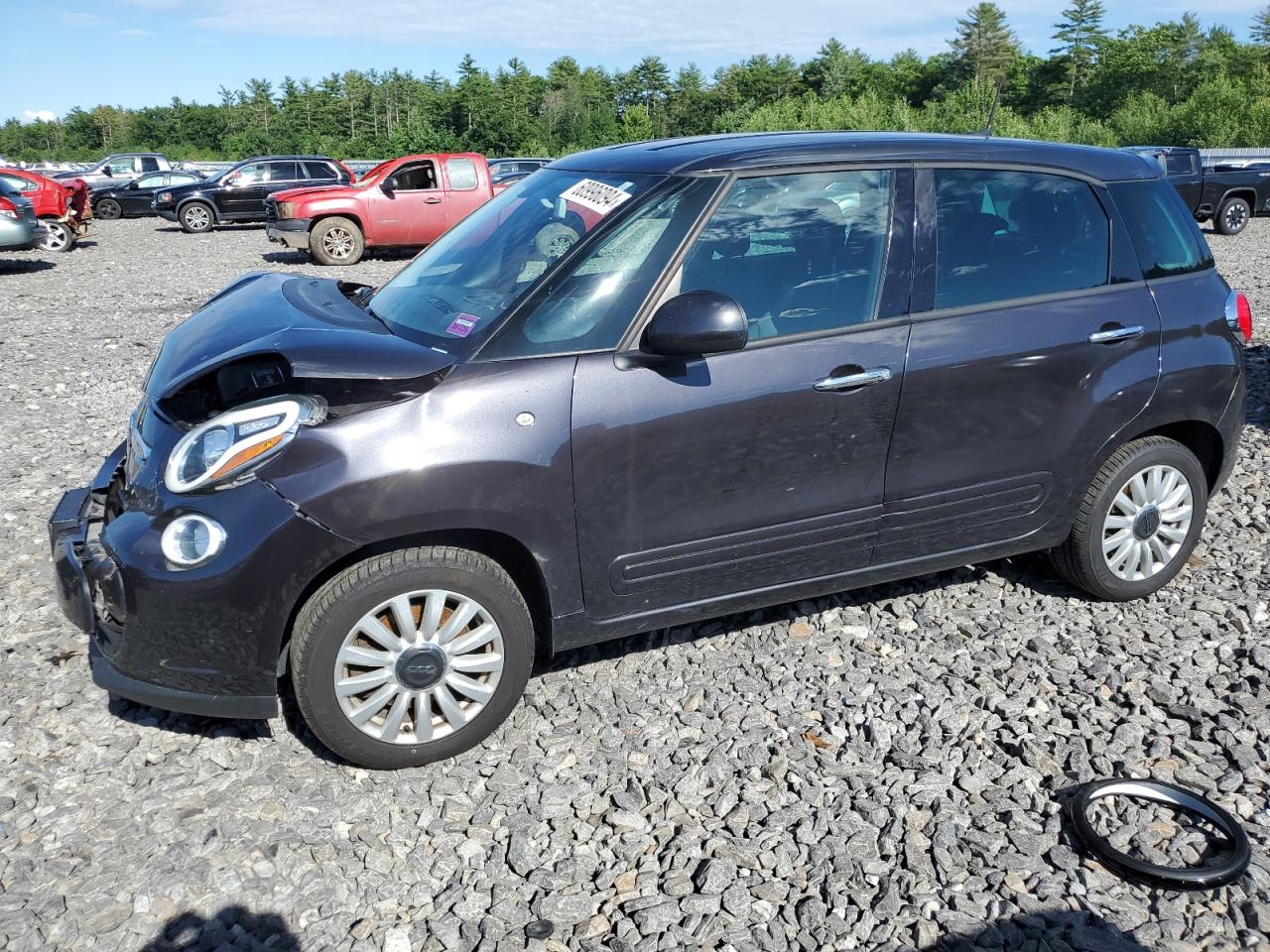 2017 Fiat 500L Pop VIN: ZFBCFAAH4HZ039058 Lot: 60996094