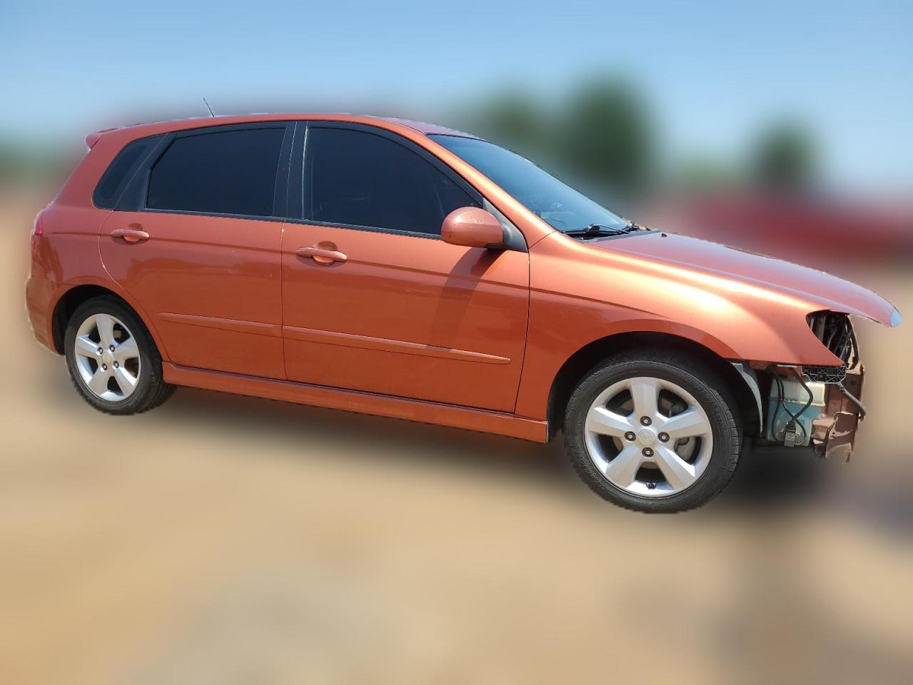 2009 Kia Spectra Sx VIN: KNAFE241495024969 Lot: 62254384