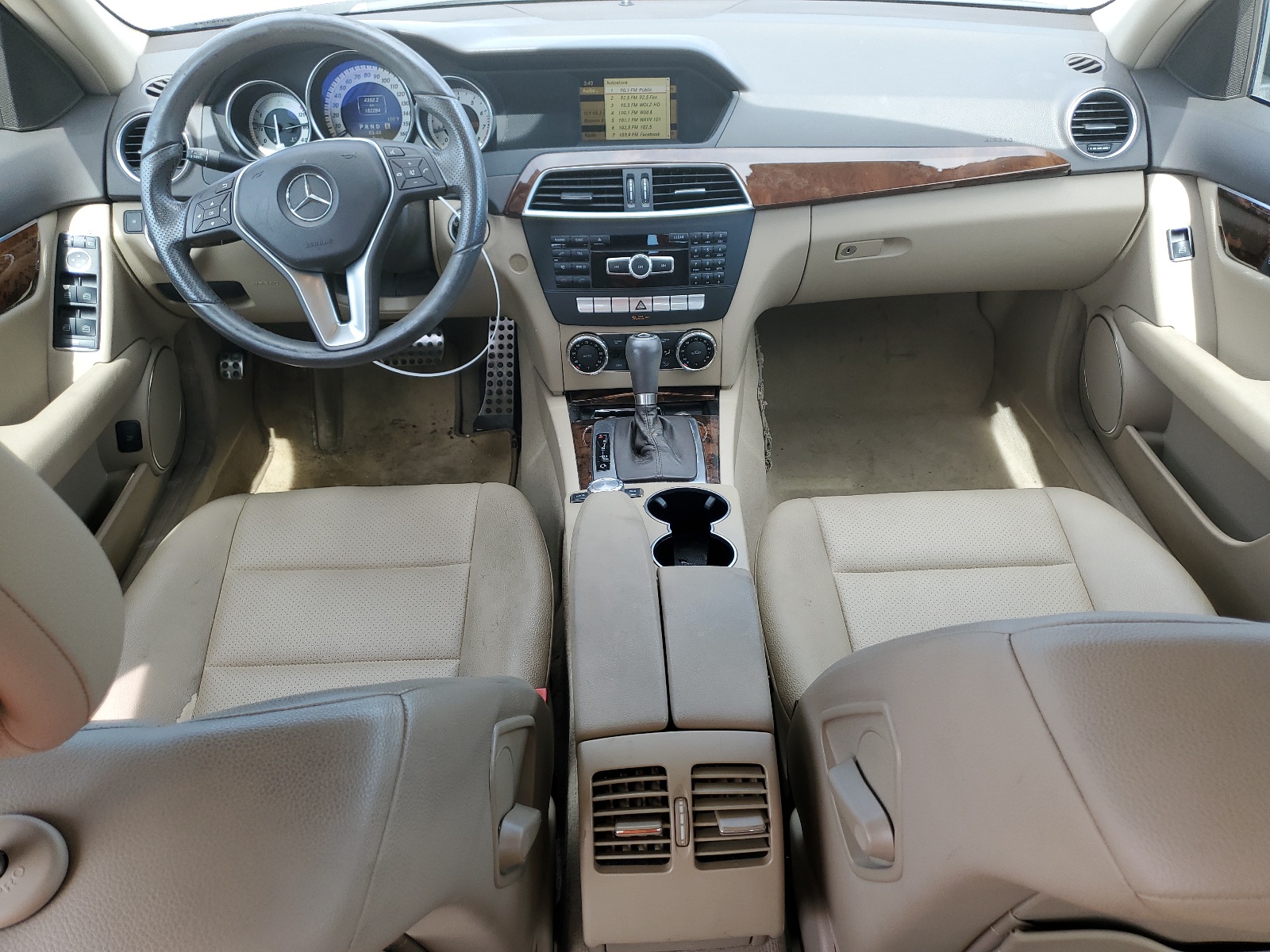 WDDGF4HB2CR211023 2012 Mercedes-Benz C 250