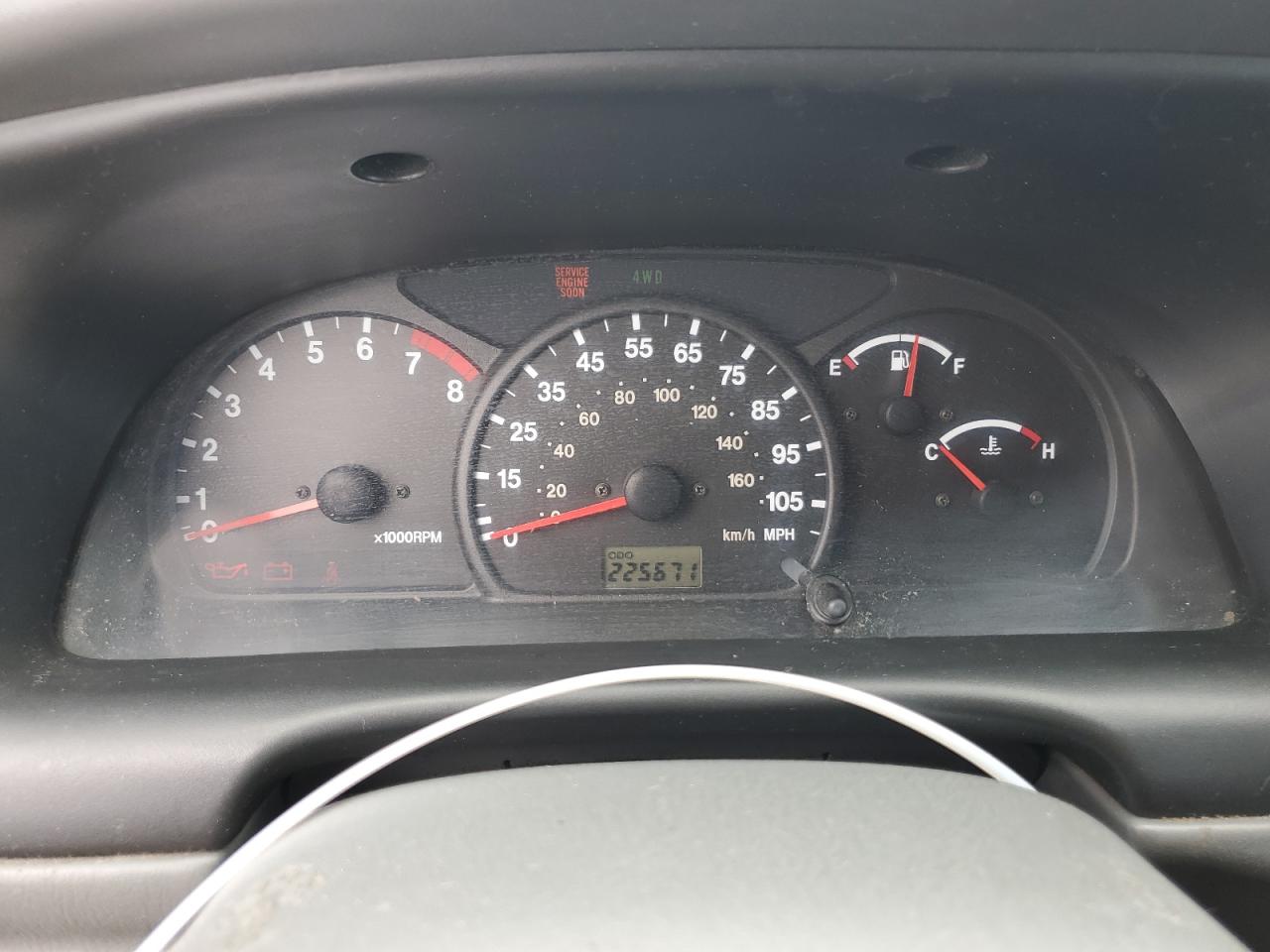 2001 Chevrolet Tracker Lt VIN: 2CNBJ634016933344 Lot: 61542614