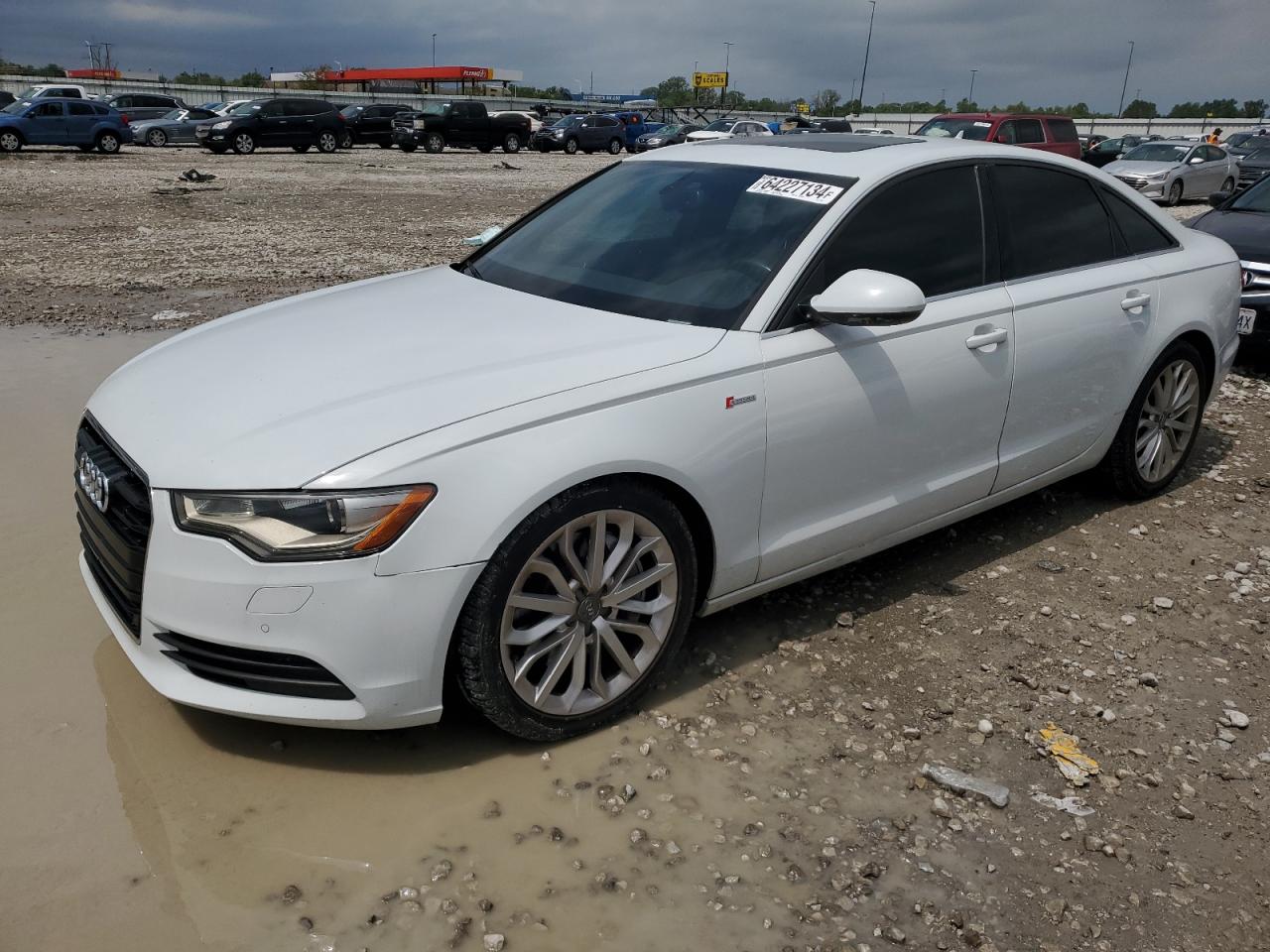 2012 Audi A6 Premium Plus VIN: WAUGGAFC3CN116167 Lot: 64227134