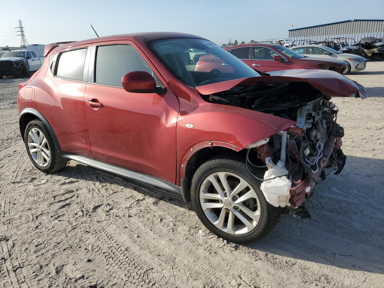 2014 Nissan Juke S VIN: JN8AF5MR4ET351240 Lot: 61283894