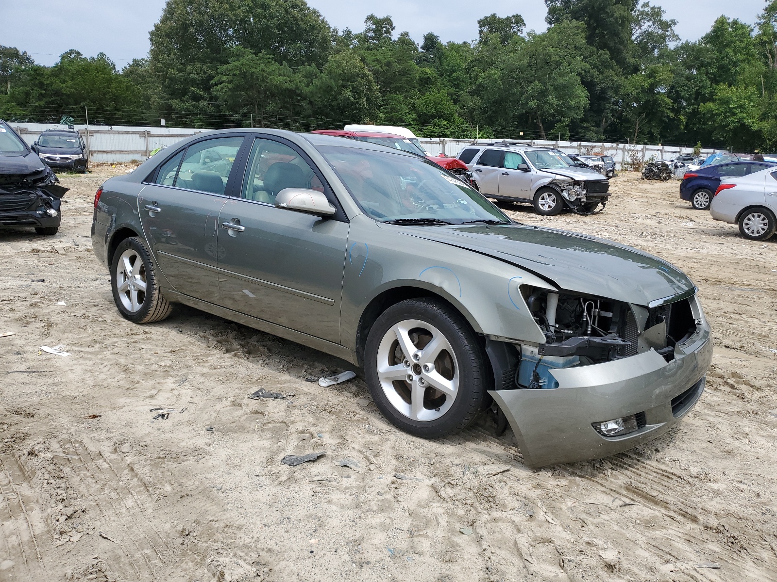 5NPEU46FX7H200295 2007 Hyundai Sonata Se