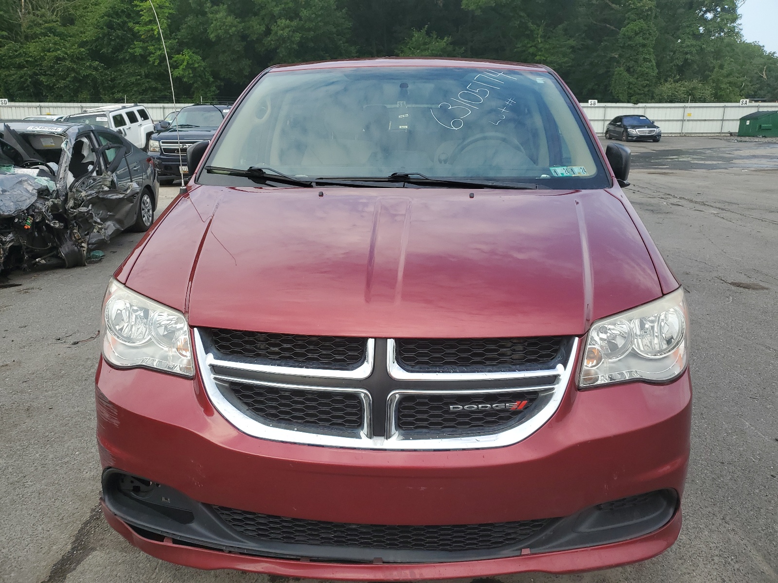 2C4RDGBG7ER130353 2014 Dodge Grand Caravan Se