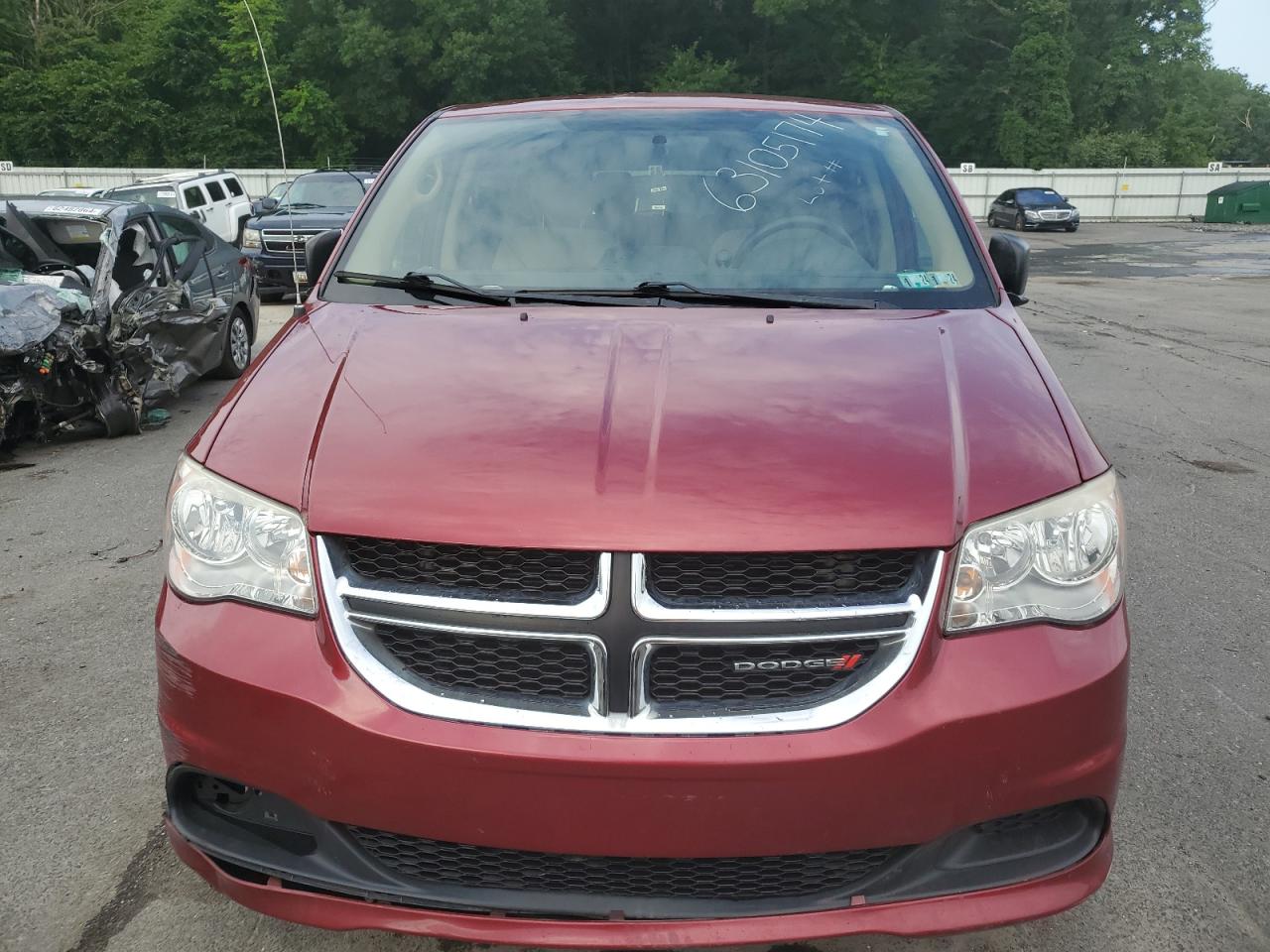 2014 Dodge Grand Caravan Se VIN: 2C4RDGBG7ER130353 Lot: 63105174