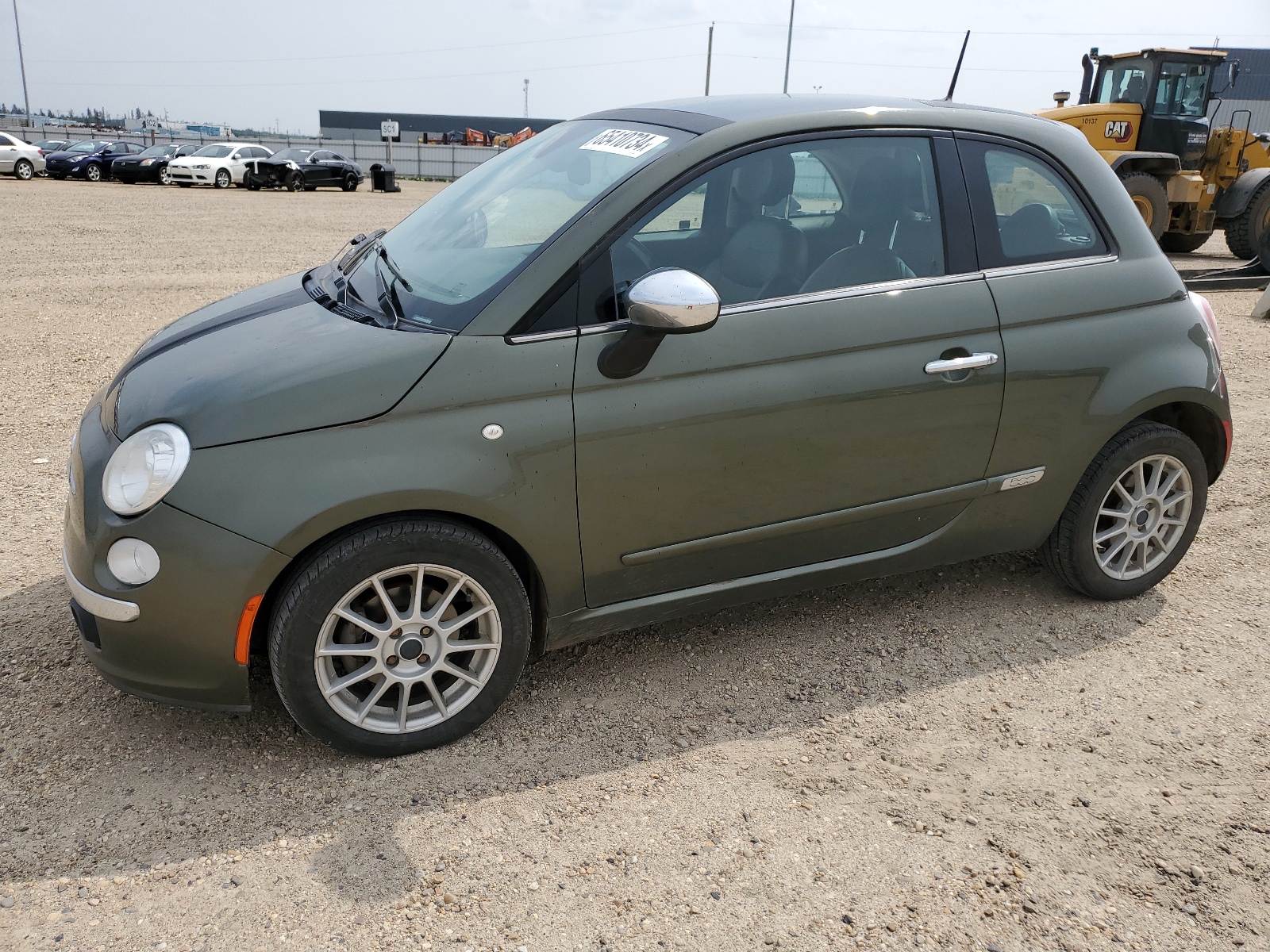 2012 Fiat 500 Lounge vin: 3C3CFFCR2CT323955