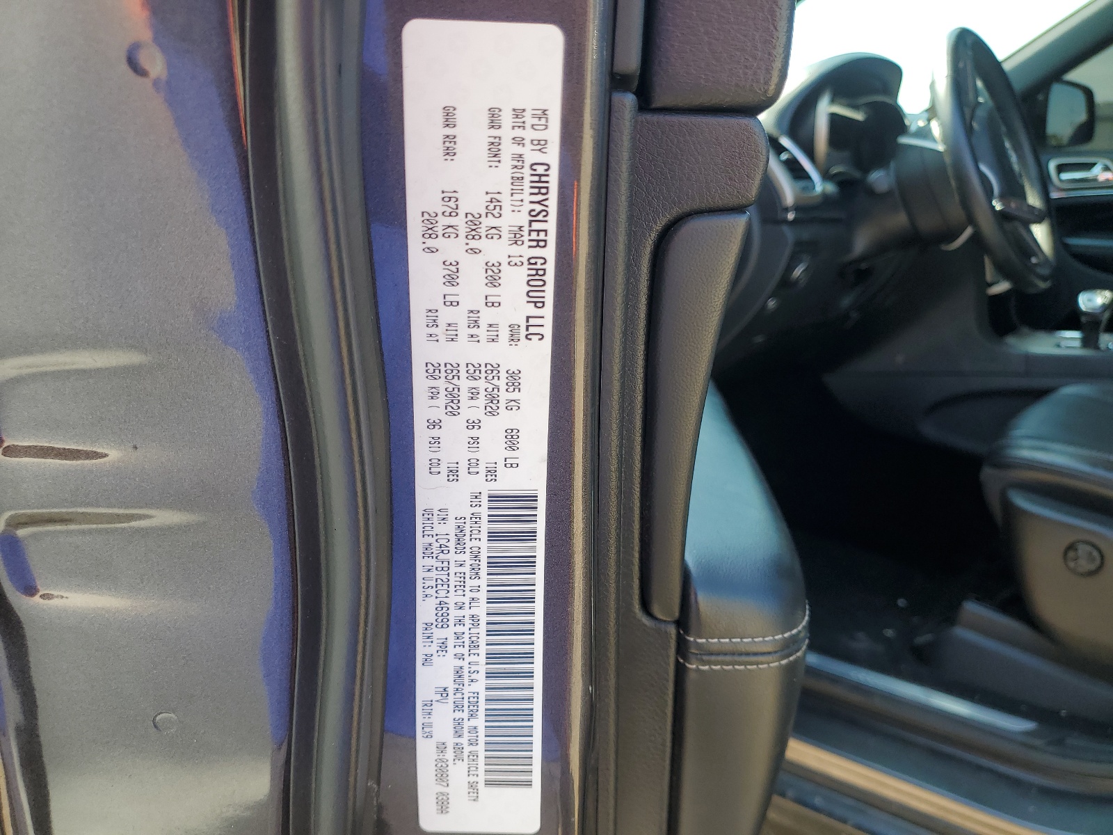 1C4RJFBT2EC146999 2014 Jeep Grand Cherokee Limited