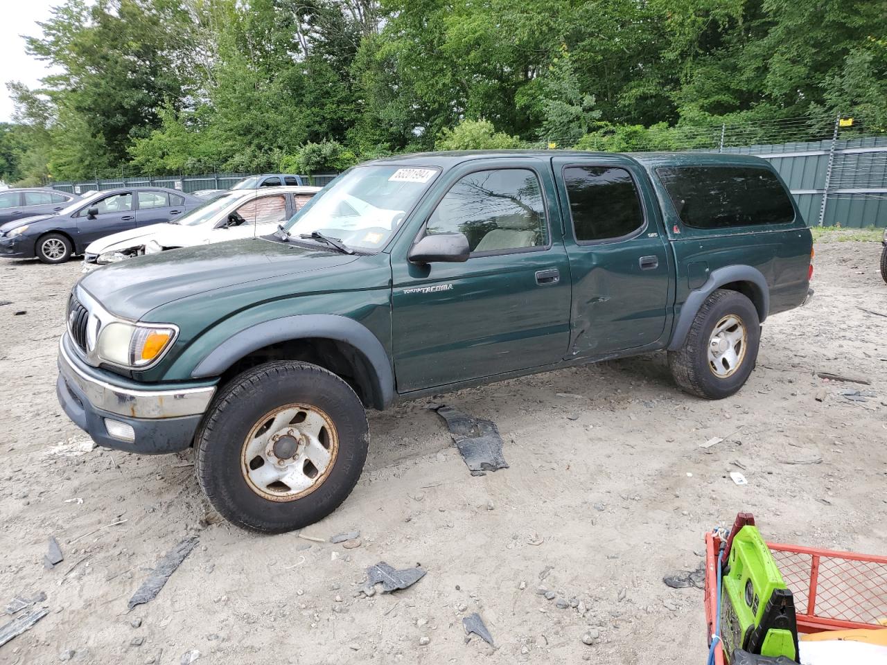 2003 Toyota Tacoma Double Cab VIN: 5TEHN72N23Z168930 Lot: 63201994