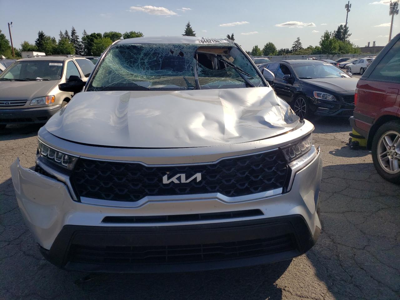 2022 Kia Sorento Lx VIN: 5XYRGDLC6NG099683 Lot: 64421524