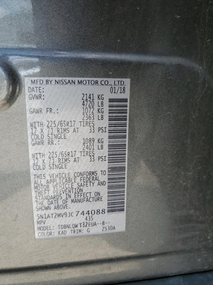 5N1AT2MV9JC744088 2018 NISSAN ROGUE - Image 13