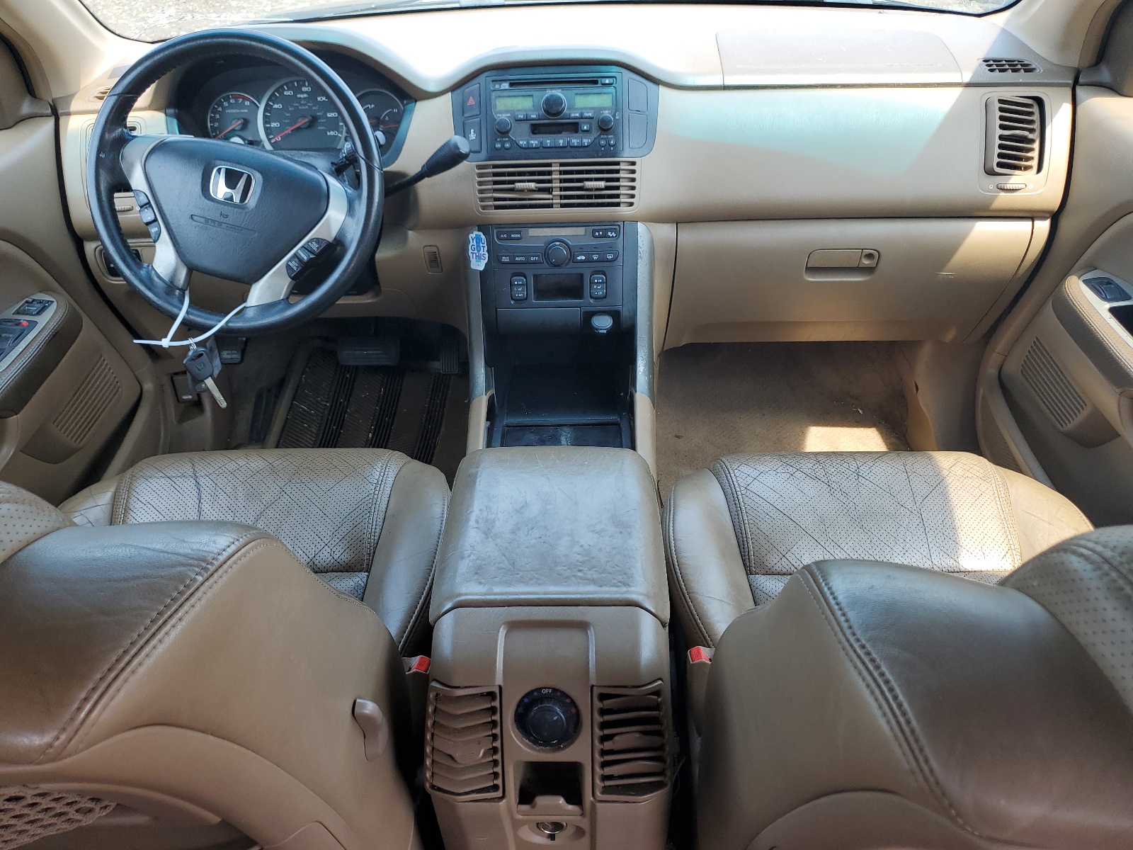 2HKYF18574H620666 2004 Honda Pilot Exl