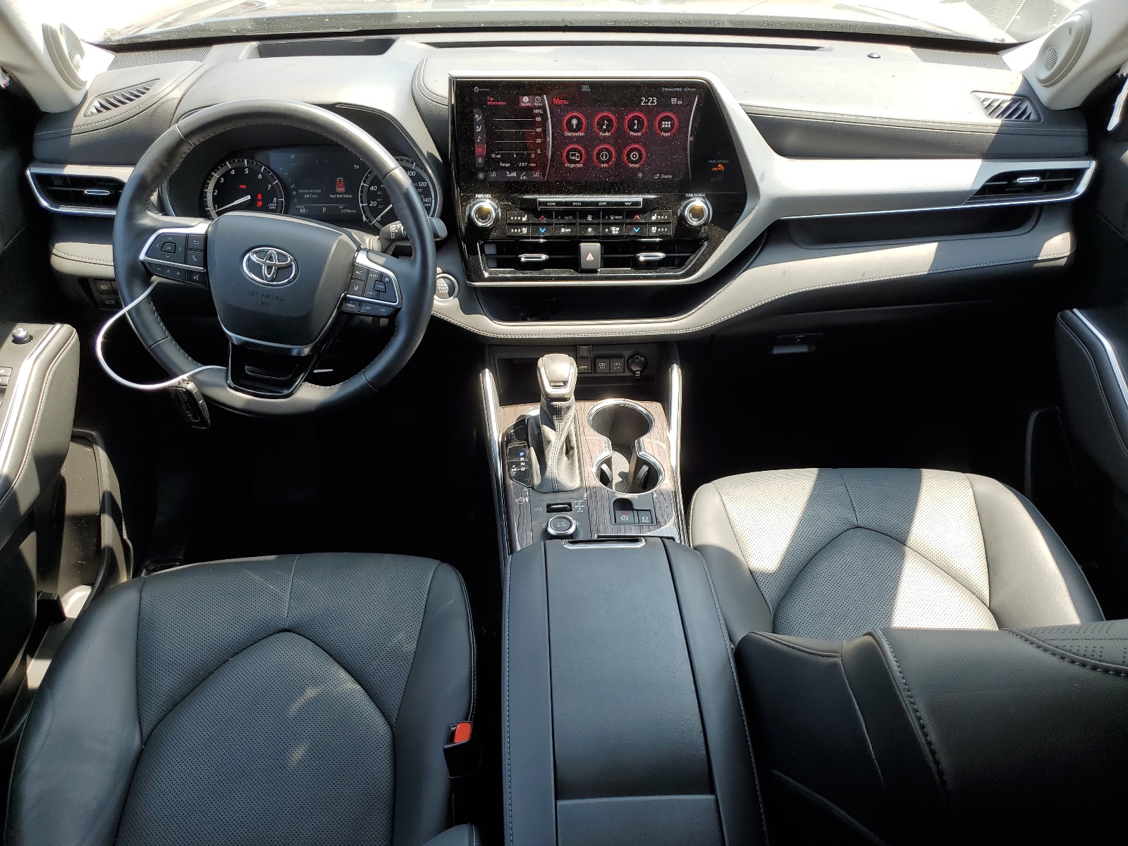 5TDFZRBH9MS149890 2021 Toyota Highlander Platinum