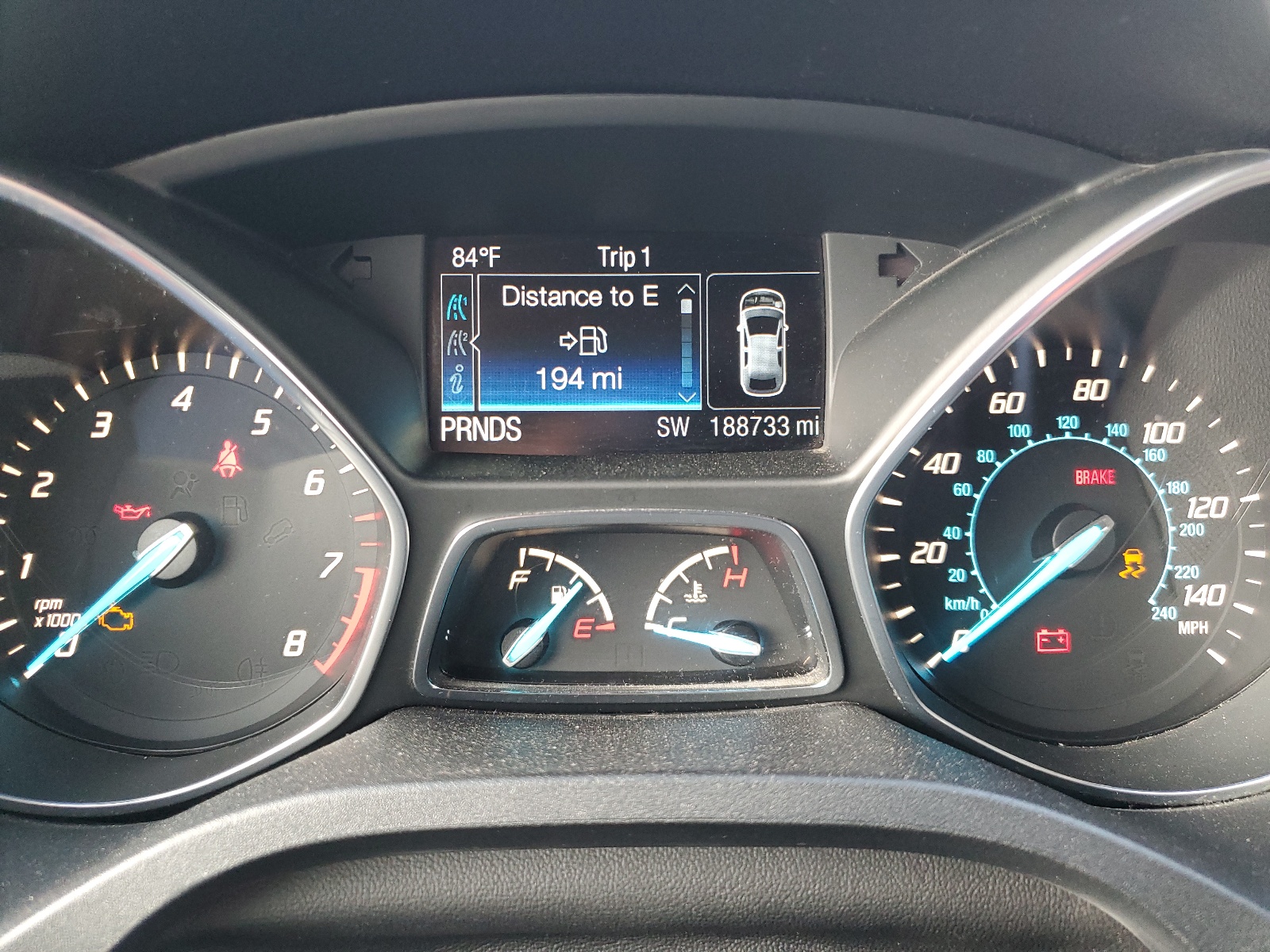 2014 Ford Escape Se vin: 1FMCU0GX6EUB71819