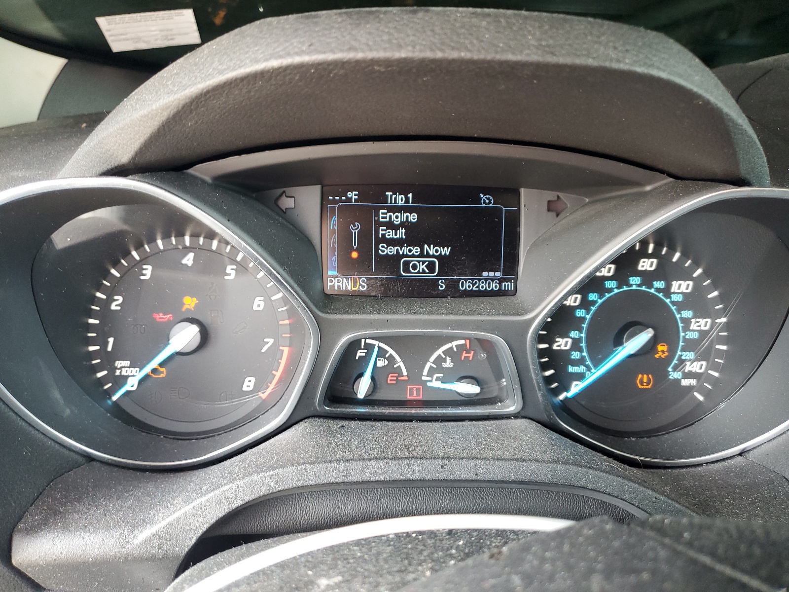 1FMCU0F7XGUA90973 2016 Ford Escape S