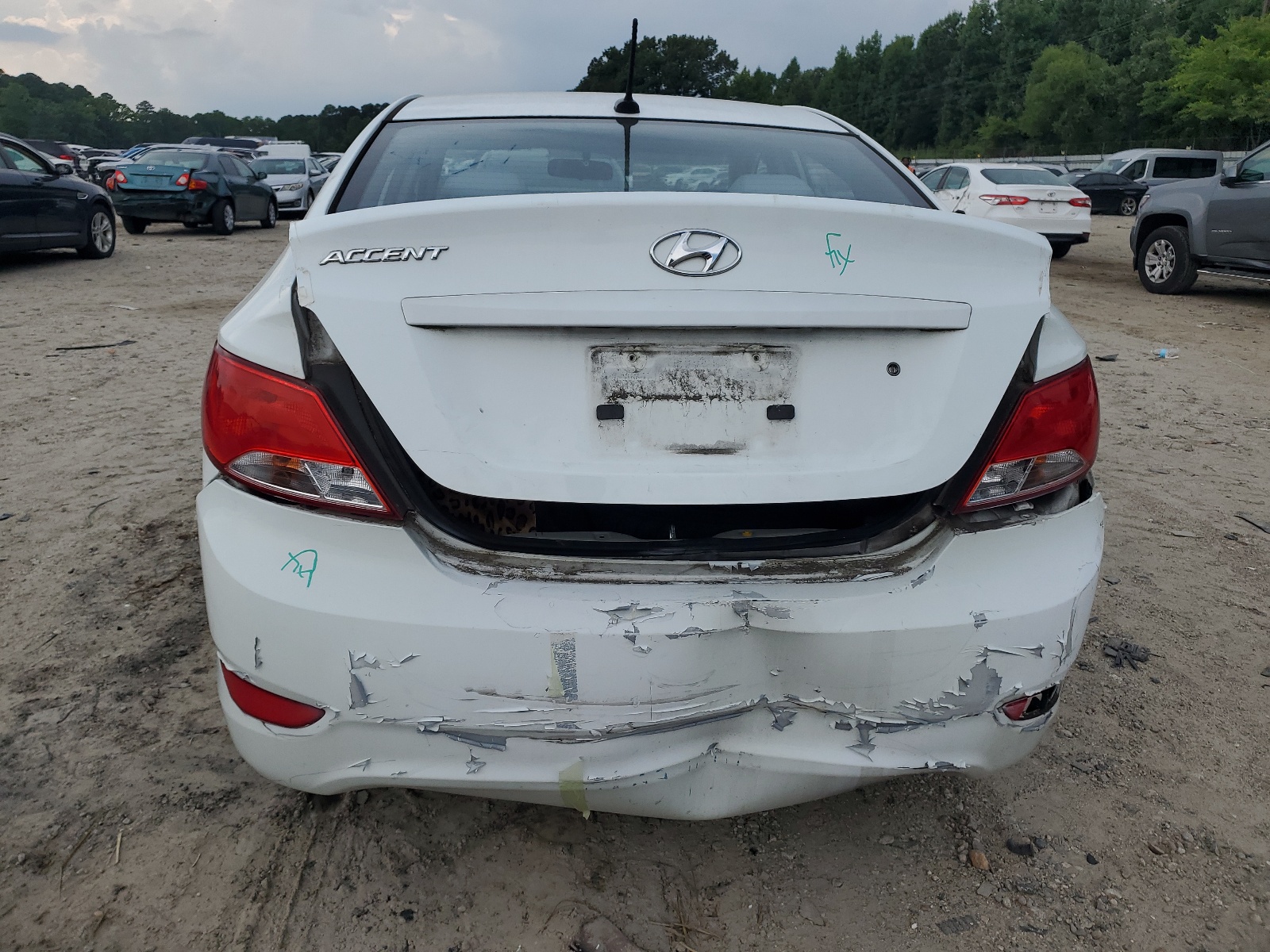 KMHCT4AE7FU861744 2015 Hyundai Accent Gls