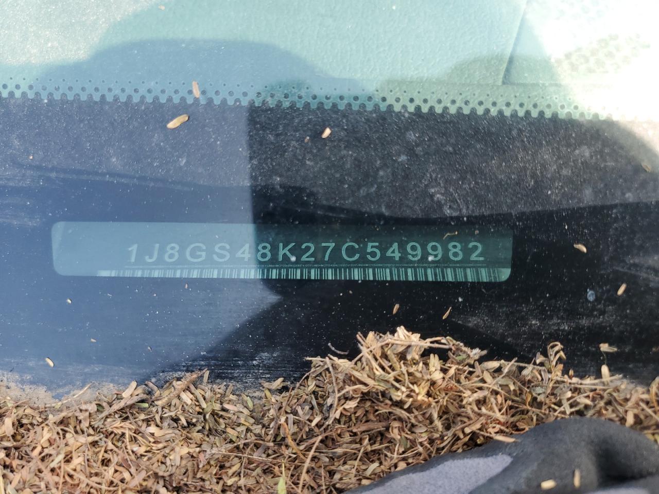 2007 Jeep Grand Cherokee Laredo VIN: 1J8GS48K27C549982 Lot: 64277954