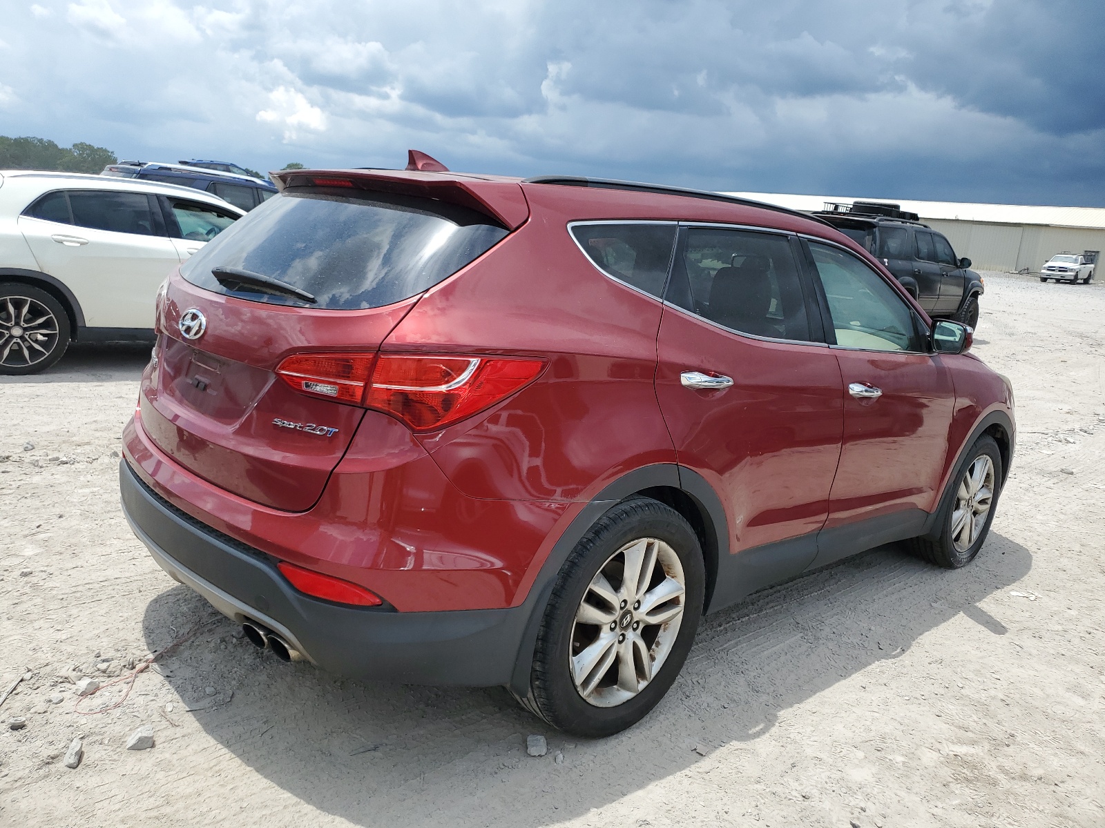 2013 Hyundai Santa Fe Sport vin: 5XYZU3LA4DG099195