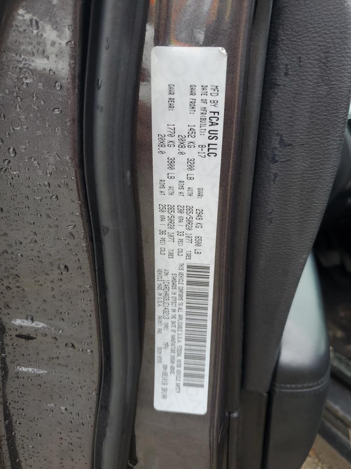 2018 Dodge Durango Sxt VIN: 1C4RDHAG9JC143213 Lot: 65020274