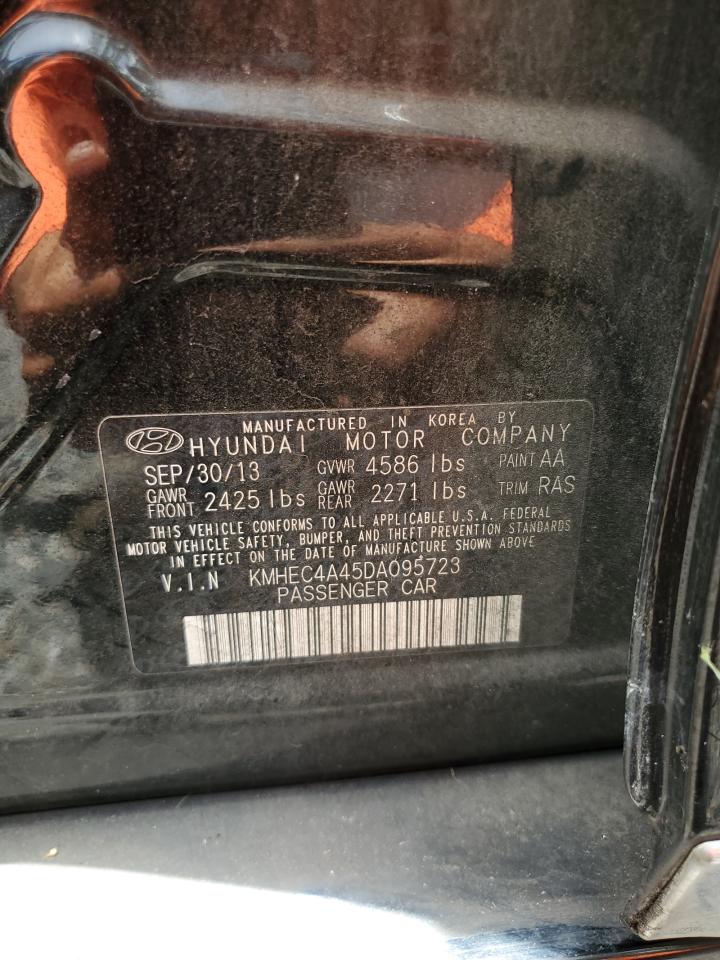 2013 Hyundai Sonata Hybrid VIN: KMHEC4A45DA095723 Lot: 61991134