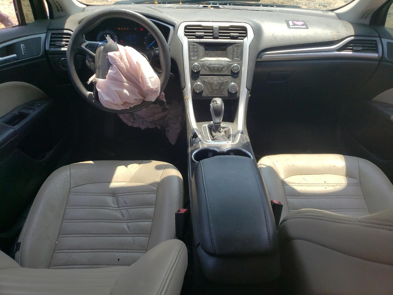 2016 Ford Fusion S VIN: 3FA6P0G78GR154836 Lot: 62834114