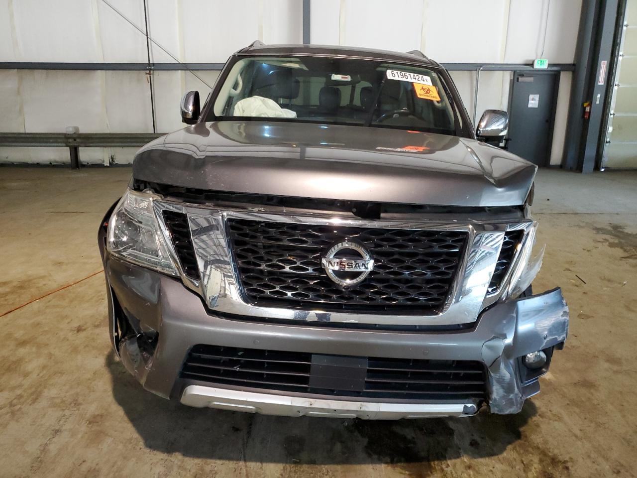 2018 Nissan Armada Sv VIN: JN8AY2NC9J9554604 Lot: 61961424
