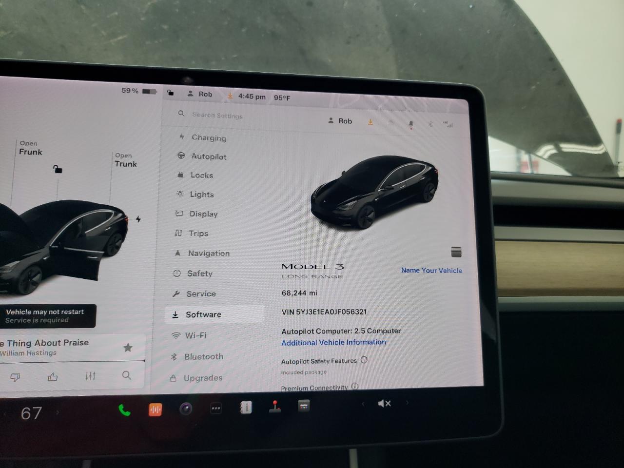 VIN 5YJ3E1EA0JF056321 2018 TESLA MODEL 3 no.9