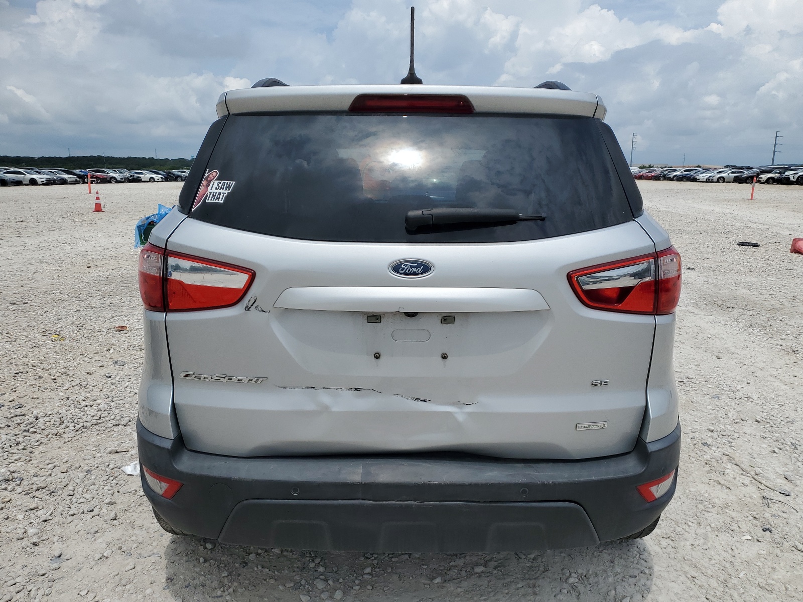 MAJ3S2GE3KC280458 2019 Ford Ecosport Se