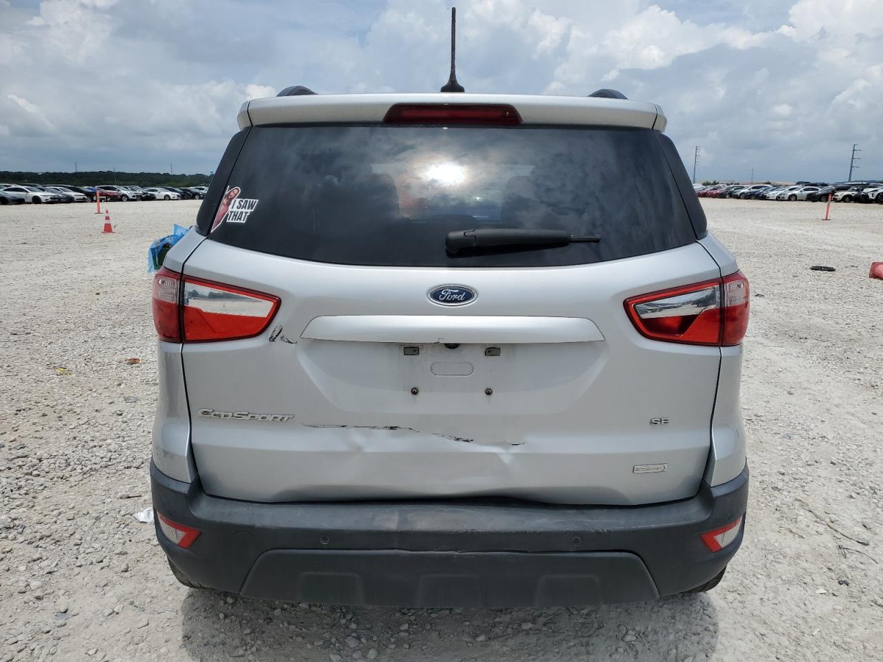 2019 Ford Ecosport Se VIN: MAJ3S2GE3KC280458 Lot: 64872384