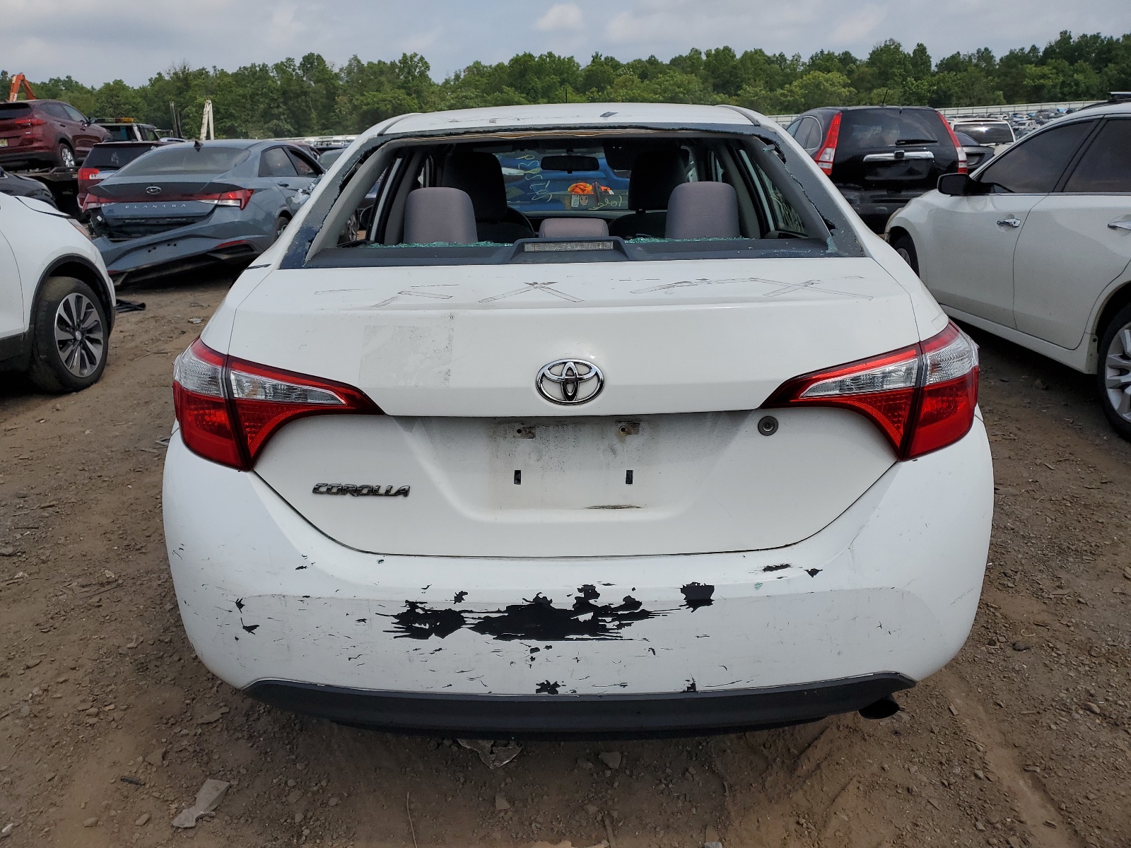 2014 Toyota Corolla L vin: 5YFBURHEXEP112478