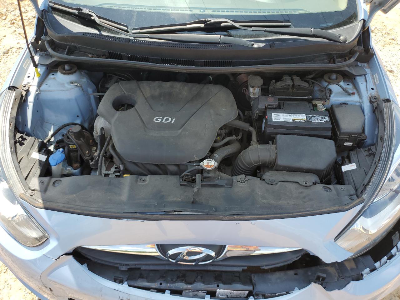 2014 Hyundai Accent Gls VIN: KMHCT4AE2EU720465 Lot: 62594294