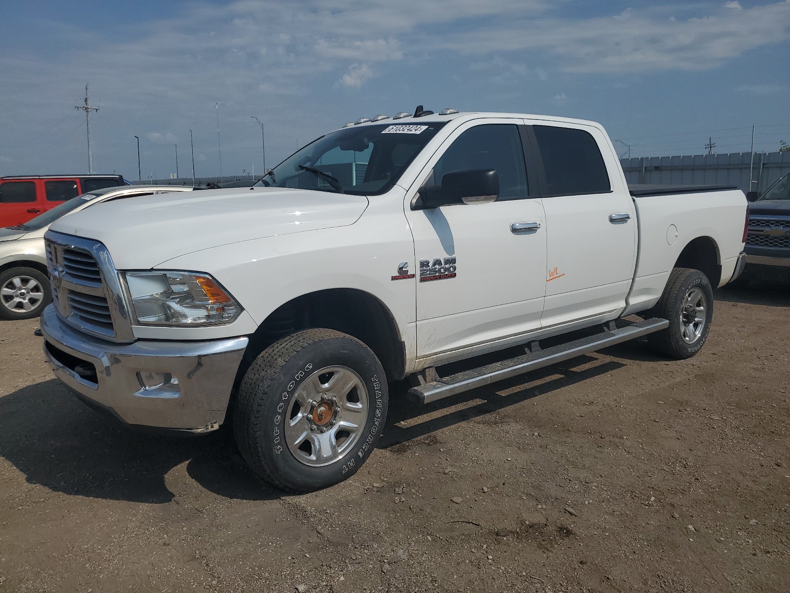 2017 Ram 2500 Slt vin: 3C6UR5DL1HG616152