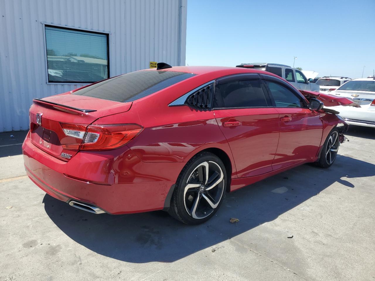 2021 Honda Accord Sport Se VIN: 1HGCV1F40MA044791 Lot: 63673204