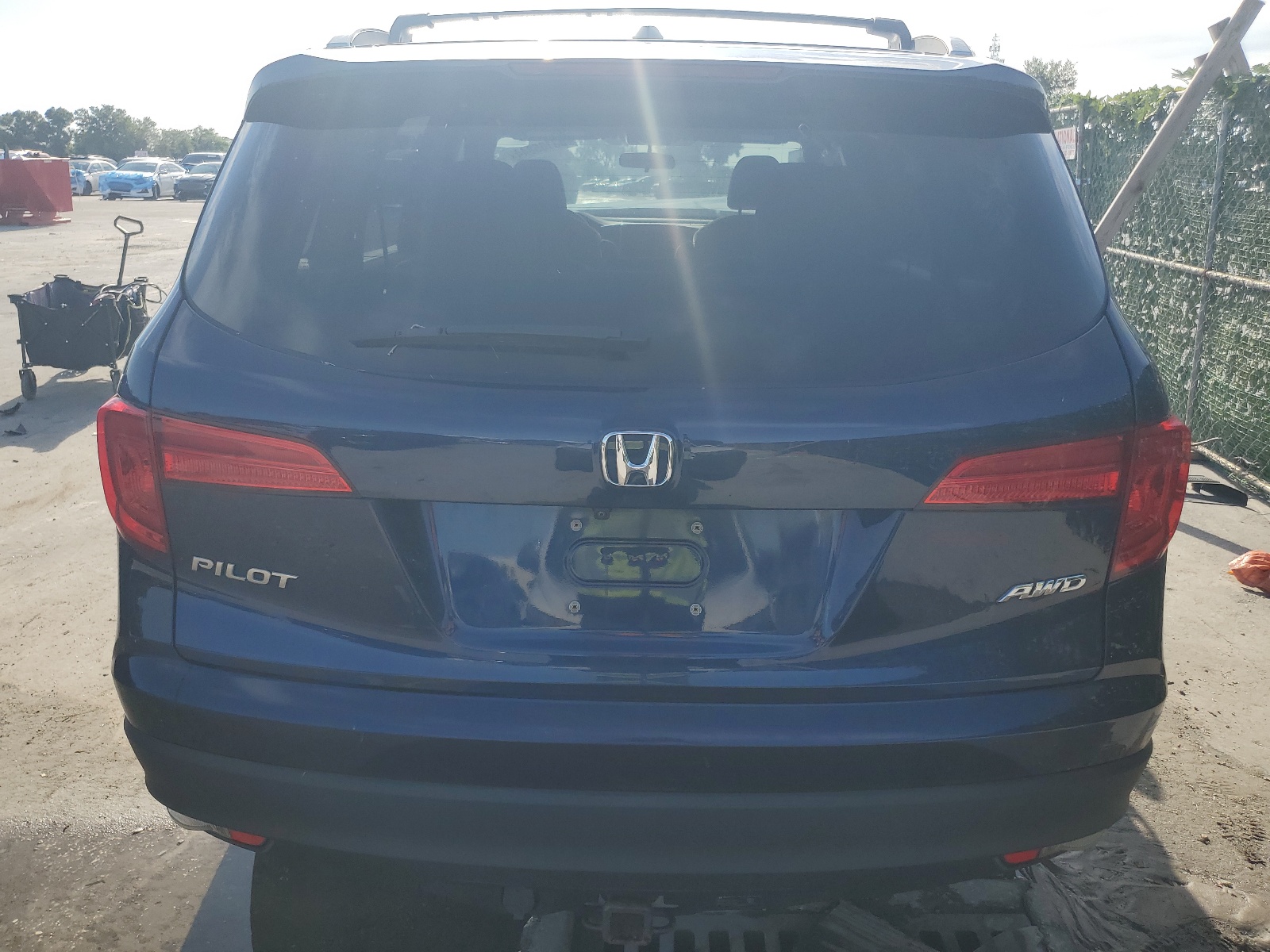 2018 Honda Pilot Ex vin: 5FNYF6H39JB026330