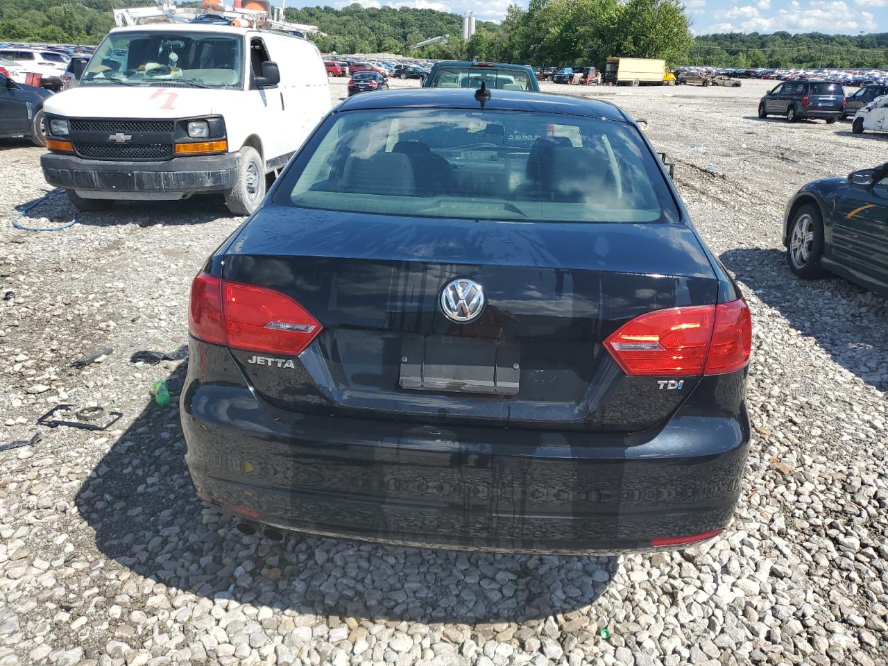 2014 Volkswagen Jetta Tdi VIN: 3VWLL7AJ5EM419953 Lot: 61484784