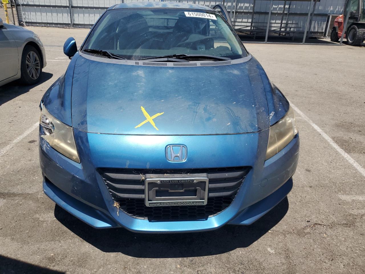 2011 Honda Cr-Z VIN: JHMZF1D44BS012599 Lot: 61500014