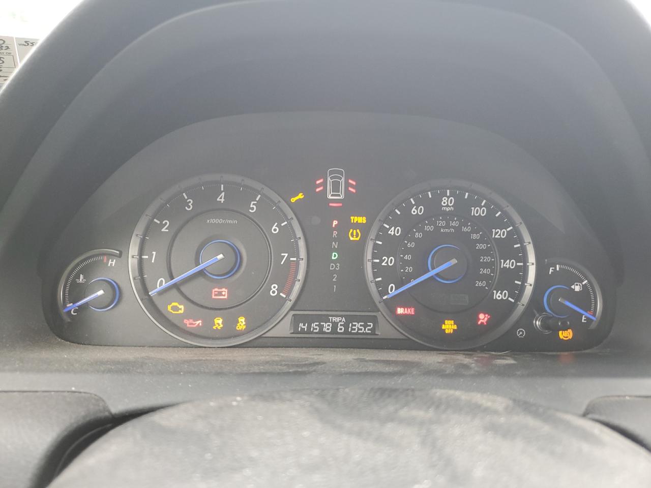 2012 Honda Crosstour Exl VIN: 5J6TF3H55CL001350 Lot: 64805274