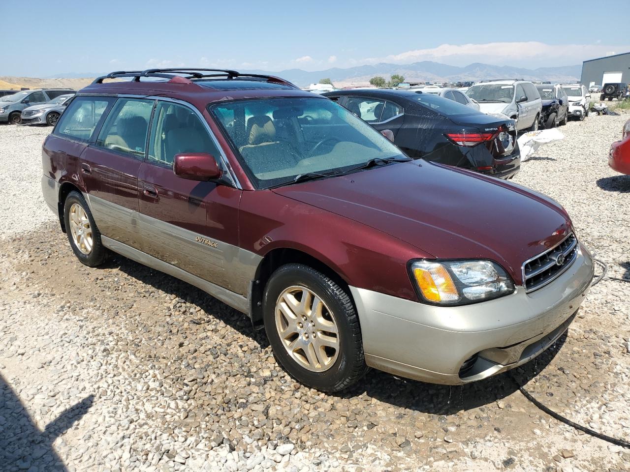 2001 Subaru Legacy Outback Limited VIN: 4S3BH686617623628 Lot: 62613504