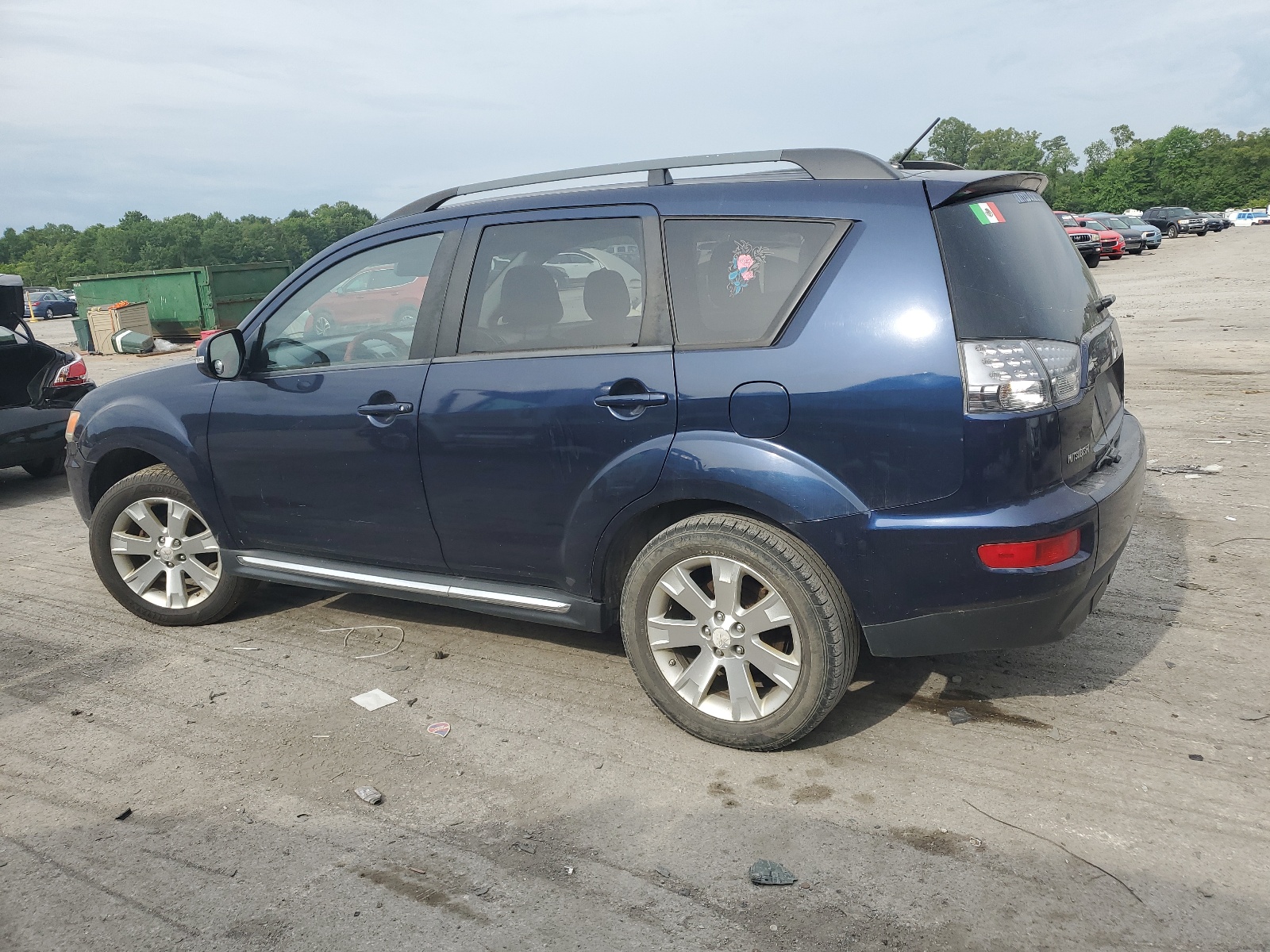 2012 Mitsubishi Outlander Se vin: JA4AS3AW7CU002046