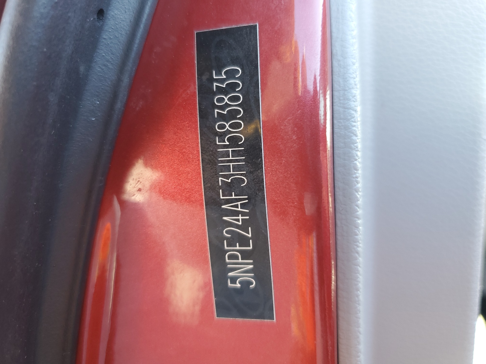 5NPE24AF3HH583835 2017 Hyundai Sonata Se