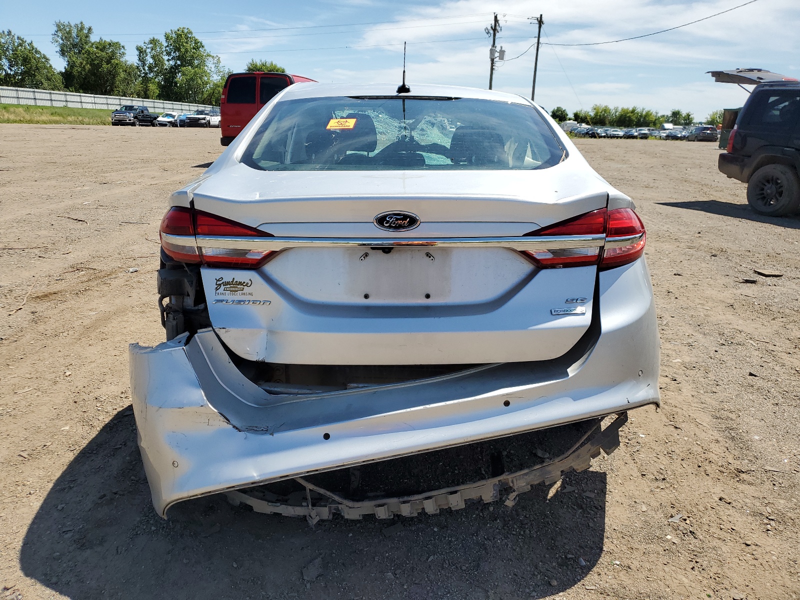 3FA6P0HD8JR227814 2018 Ford Fusion Se