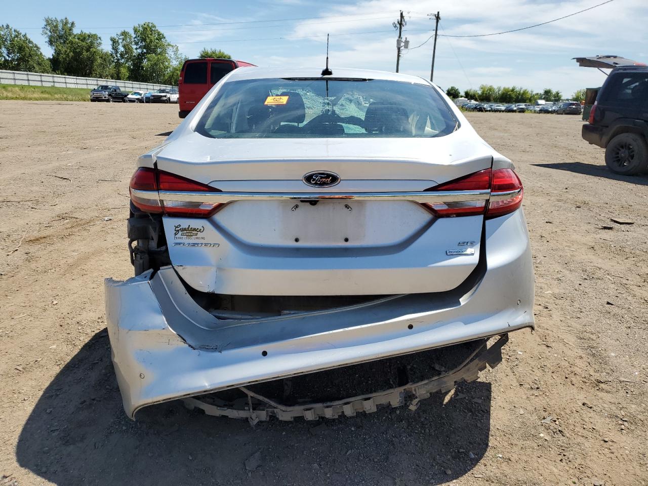 2018 Ford Fusion Se VIN: 3FA6P0HD8JR227814 Lot: 61049014