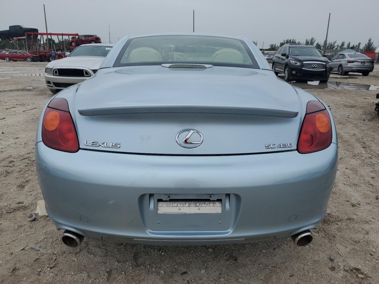 2004 Lexus Sc 430 VIN: JTHFN48YX40050583 Lot: 62096014