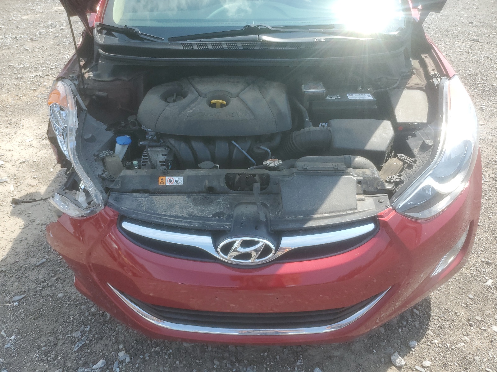 5NPDH4AE2DH417026 2013 Hyundai Elantra Gls