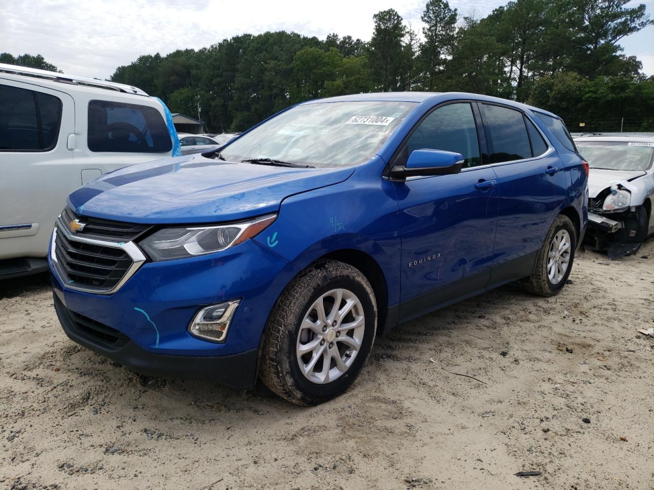 2019 Chevrolet Equinox Lt VIN: 3GNAXKEV1KS526740 Lot: 62731004