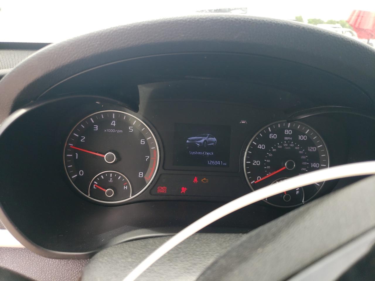 2019 Kia Optima Lx VIN: 5XXGT4L3XKG317613 Lot: 62131484