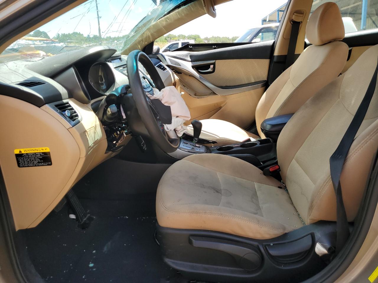 2013 Hyundai Elantra Gls VIN: 5NPDH4AE6DH414999 Lot: 61131614